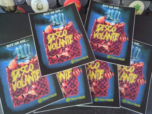 Customer photo review of 100 - 4" Custom Vinyl Stickers