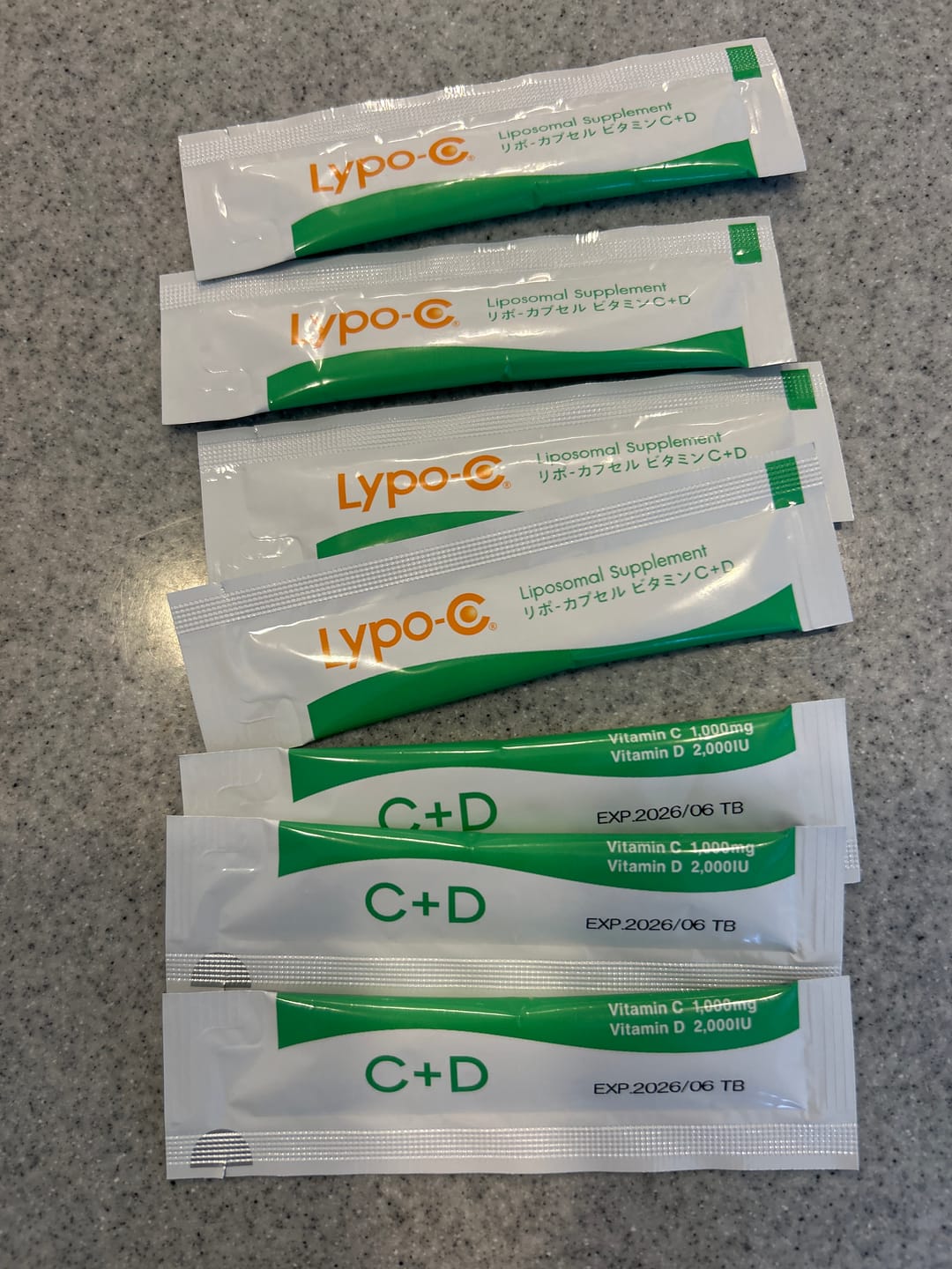 Customer photo review of Lypo-C リポ カプセル ビタミンC+D