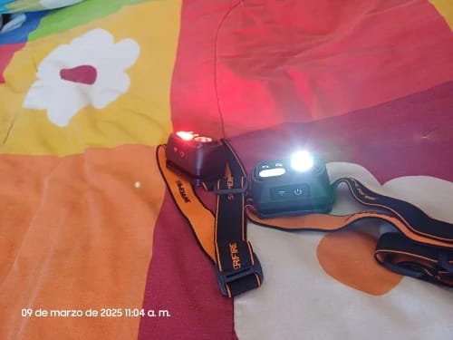 Customer photo review of Extrem Stirnlampe – Ultraleicht, Wiederaufladbar & Mit Bewegungssensor