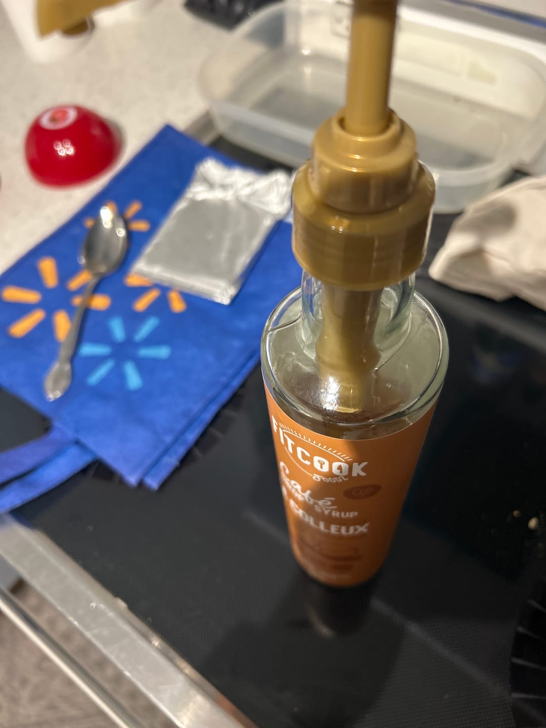Customer photo review of Le Colleux - Sirop Sans Sucre Caramel et Fleur de Sel
