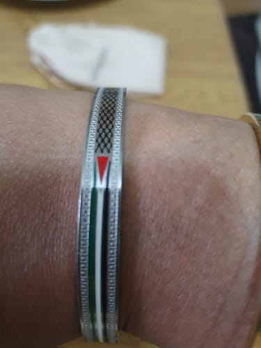 Customer photo review of Palestine Heritage Cuff