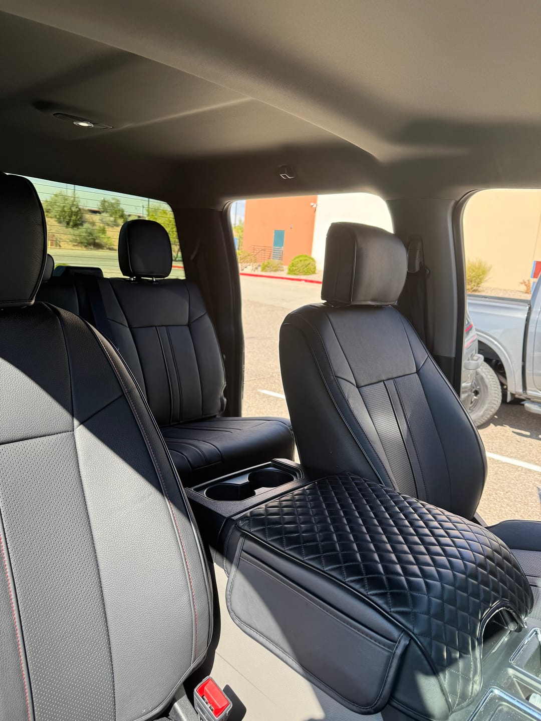 Customer photo review of 2015-20 Ford F-150 | 15-22 F-250 F-350 Custom Seat Covers