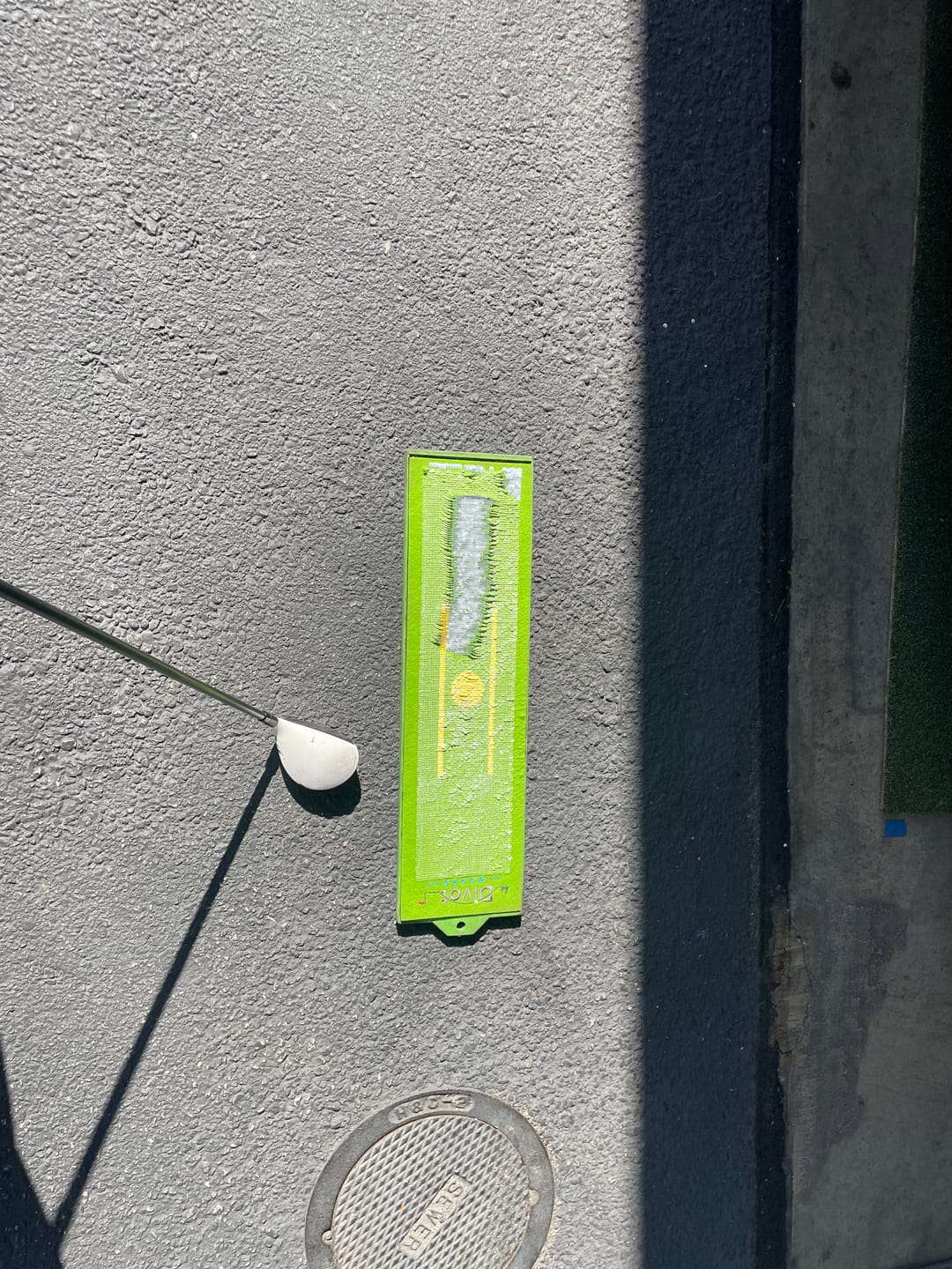 Customer photo review of Divot Board Replacement Pad