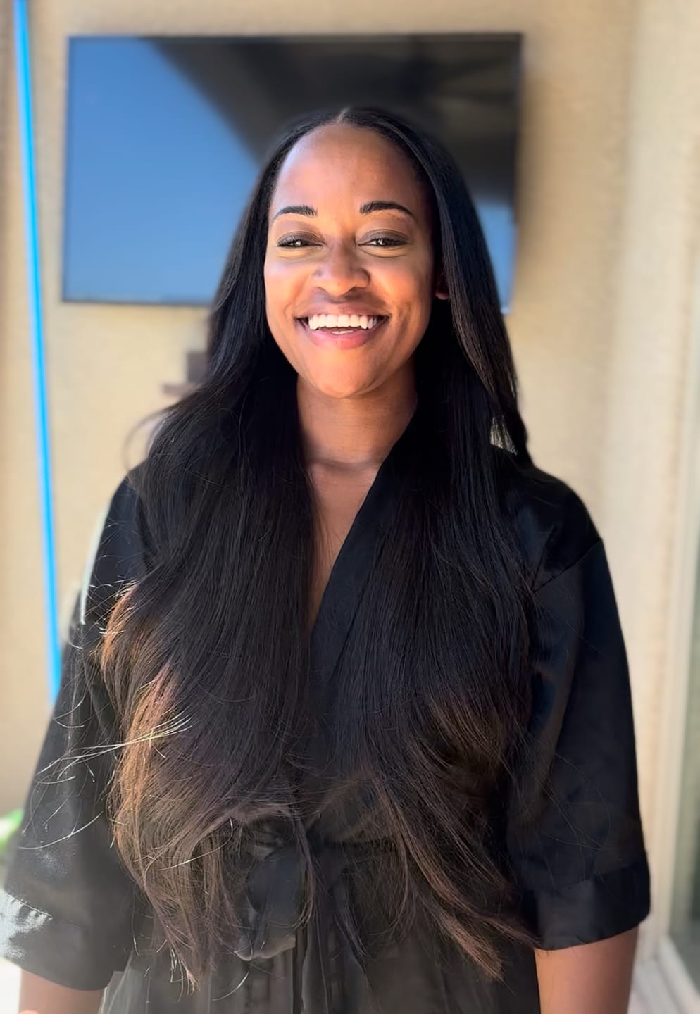 Customer photo review of Mink Brazilian Bundle