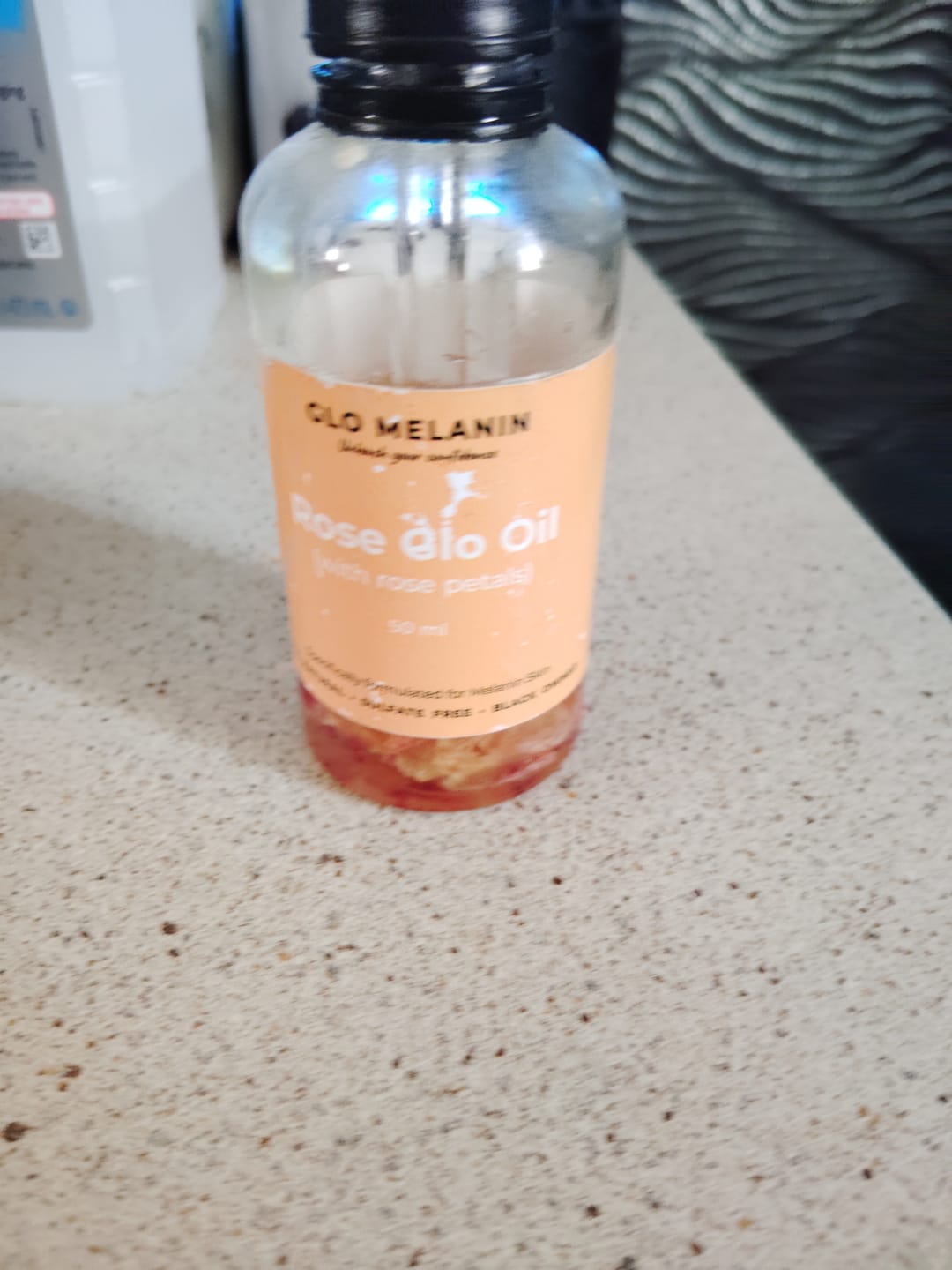 Customer photo review of Rose Glo Oil
