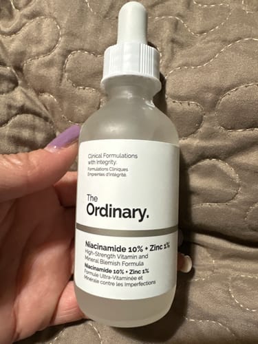Customer photo review of Niacinamide 10% + Zinc 1% Oil Control Serum