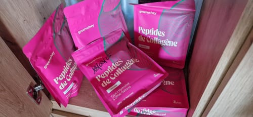 Customer photo review of Peptides de Collagène PEPTAN®