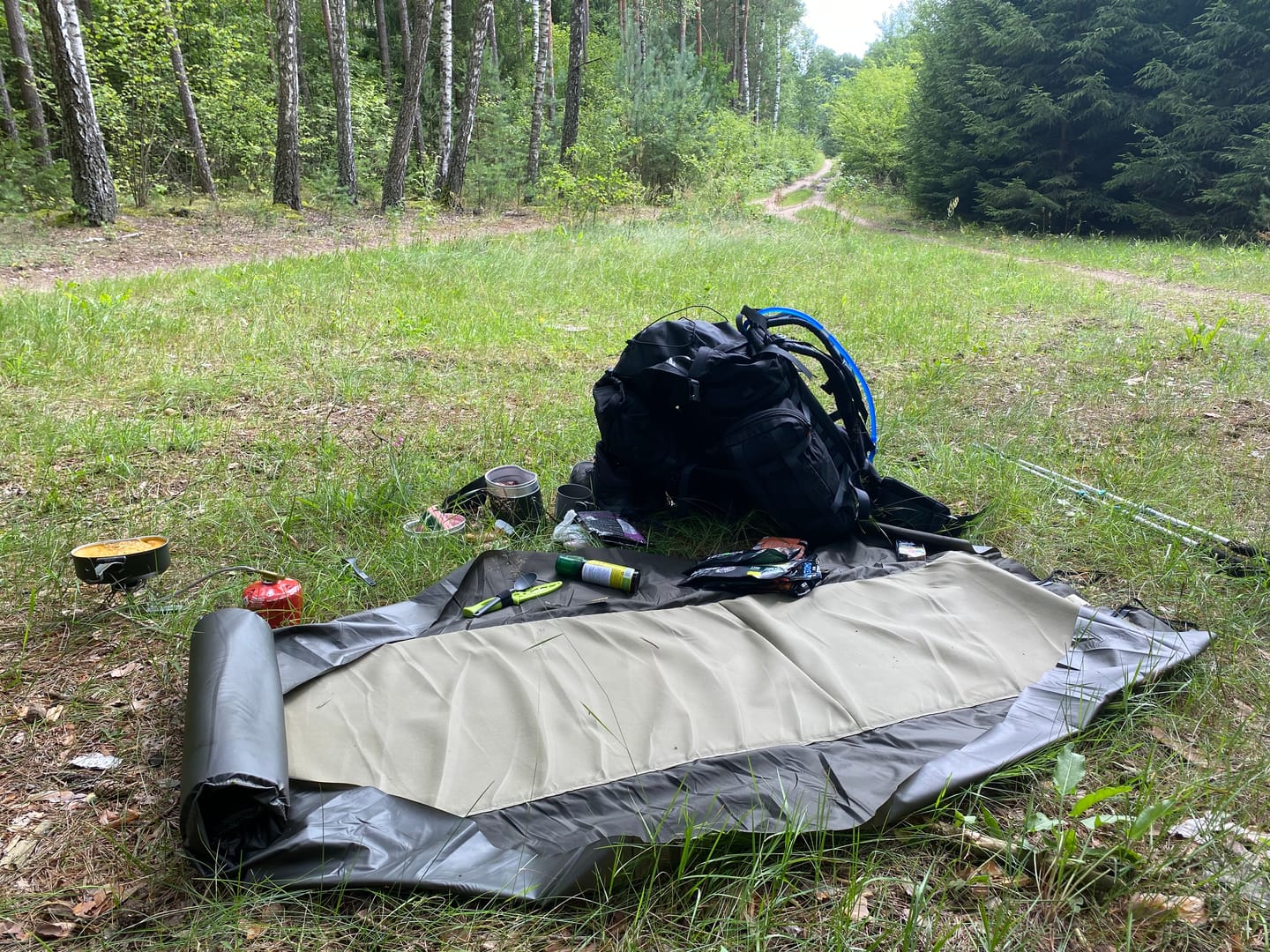 Customer photo review of FDF Sleeping pad