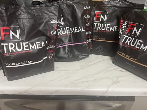 Customer photo review of True Meal Low Carb Meal Replacement
