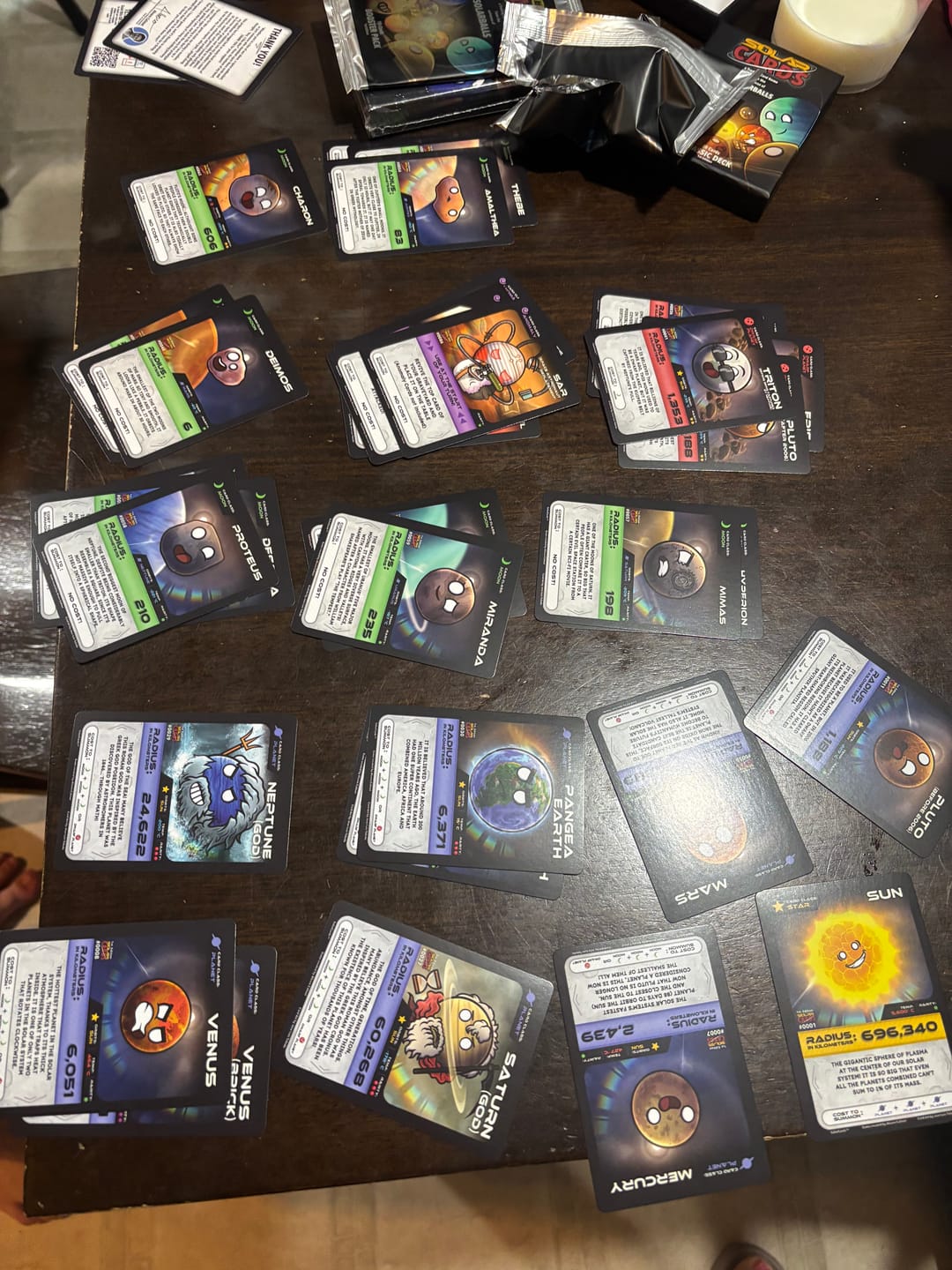 Customer photo review of SolarCards Classic Deck (Single Replacement) 🌟