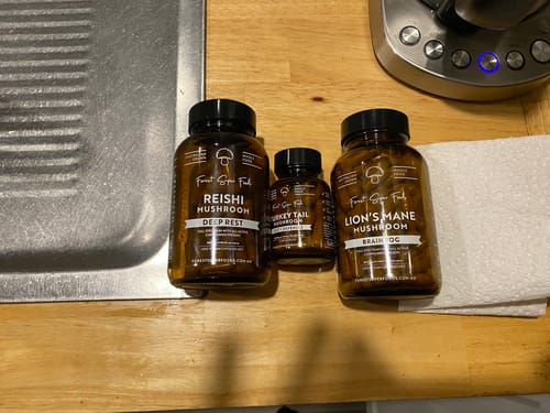 Customer photo review of Lions Mane Whole Mushroom Capsules