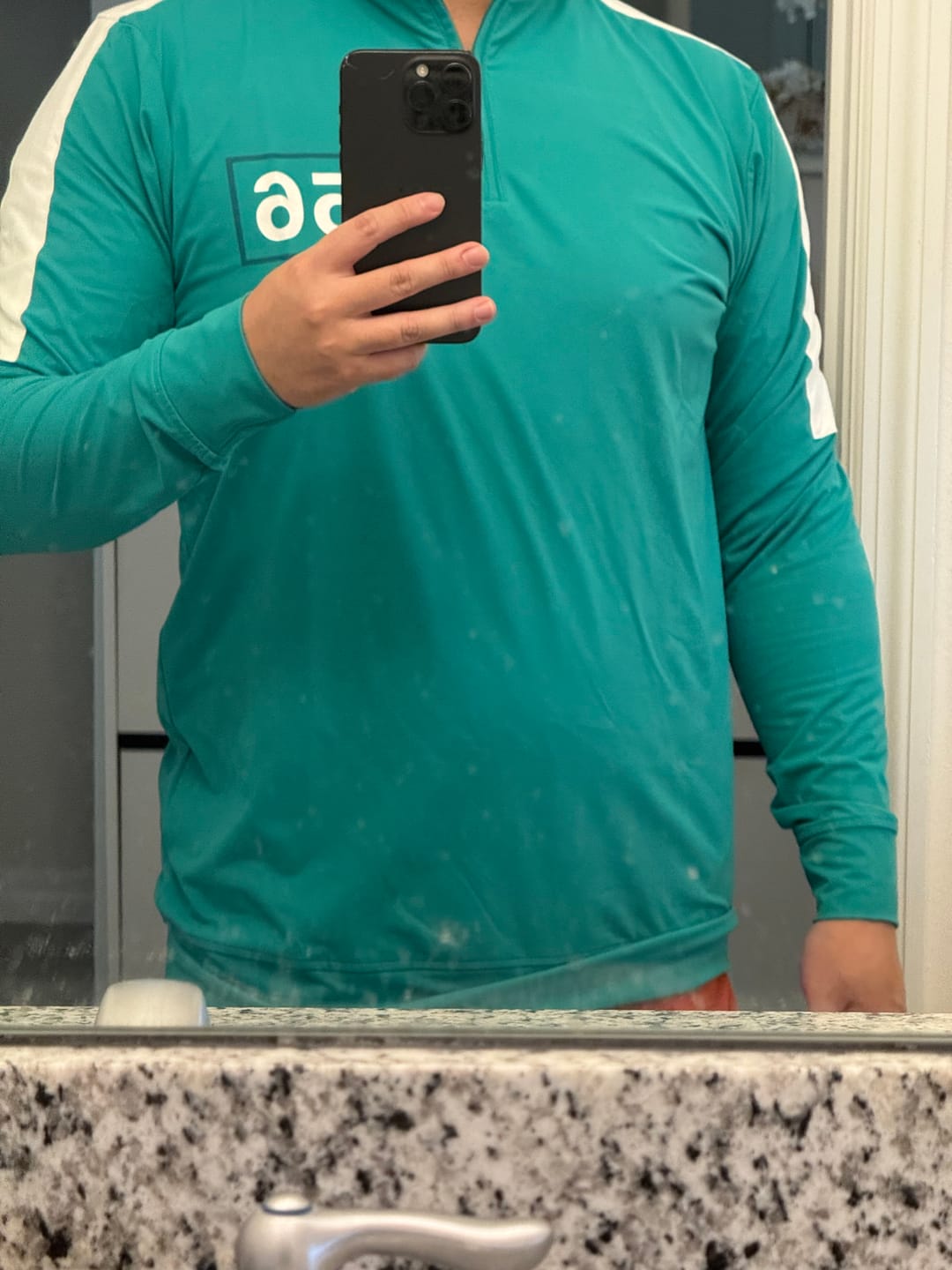 Customer photo review of Squid Game "456" – Quarter Zip