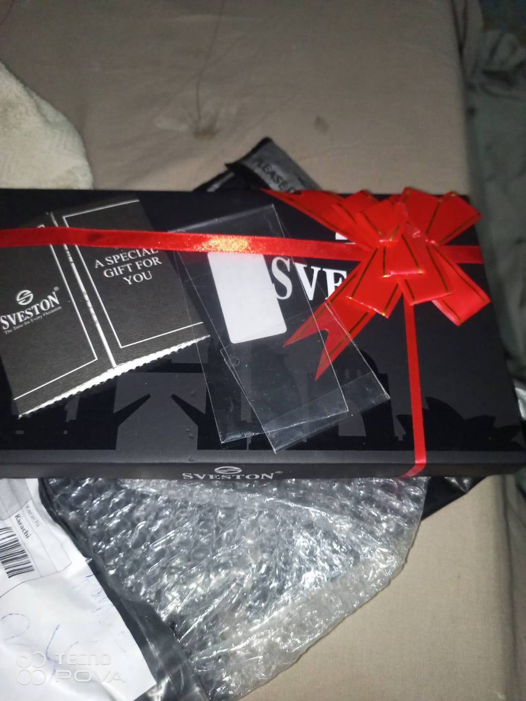Customer photo review of Gift Wrapping
