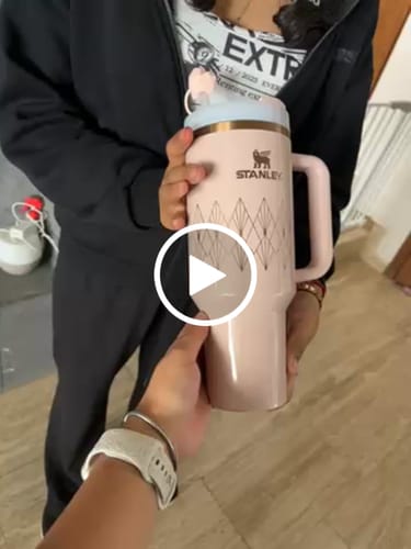 Customer video review of Stanley Quencher Deco Collection H2.0 FlowState™ Tumbler | 1.1L