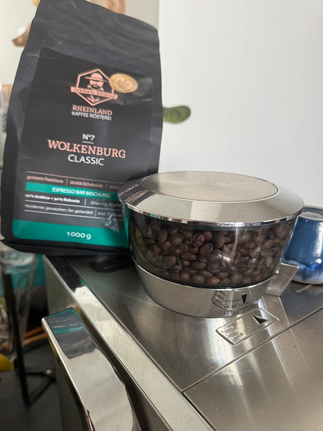 Customer photo review of N°7 Wolkenburg Classic – Zeitlose Eleganz – Espresso Bar Mischung