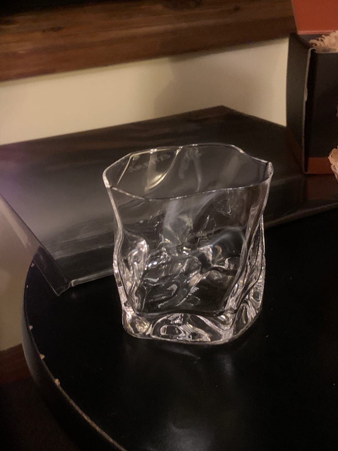 Customer photo review of M&B Whisky Wave Glass Set