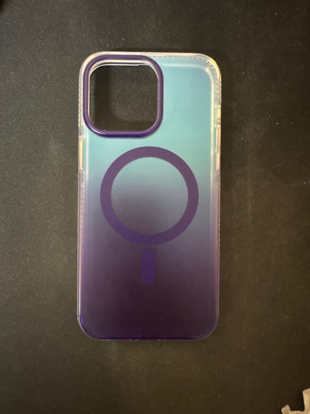Customer photo review of Gradient Matte iPhone Case
