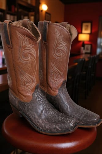 Customer photo review of Men's Mingus Western Boots