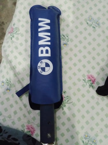 Customer photo review of Lot Imported UV Protective BMW Windproof Folding Umbrella