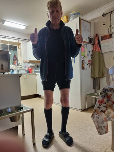 Customer photo review of Diasocks Stödstrumpor