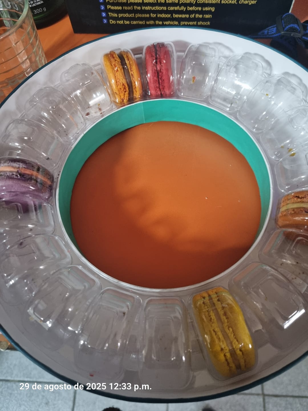Customer photo review of Caja 20 Macarons