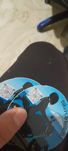 Customer photo review of Sticker Vinile Classico