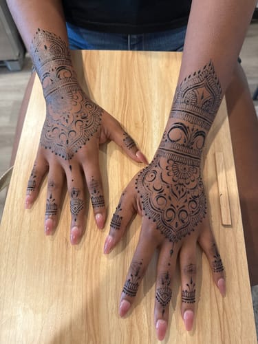 Customer photo review of 4 Ounce Bottle of Fresh Jagua tattoo Gel