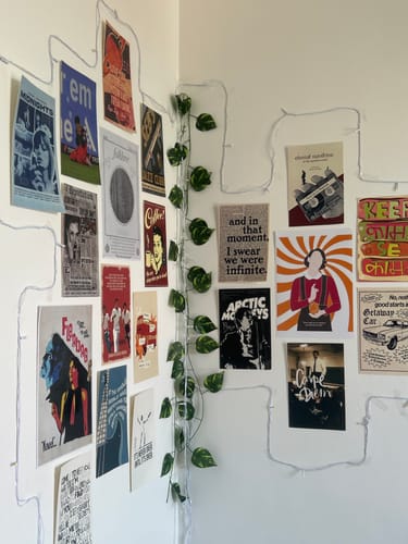 Customer photo review of CUSTOM WALL COLLAGE POSTERS