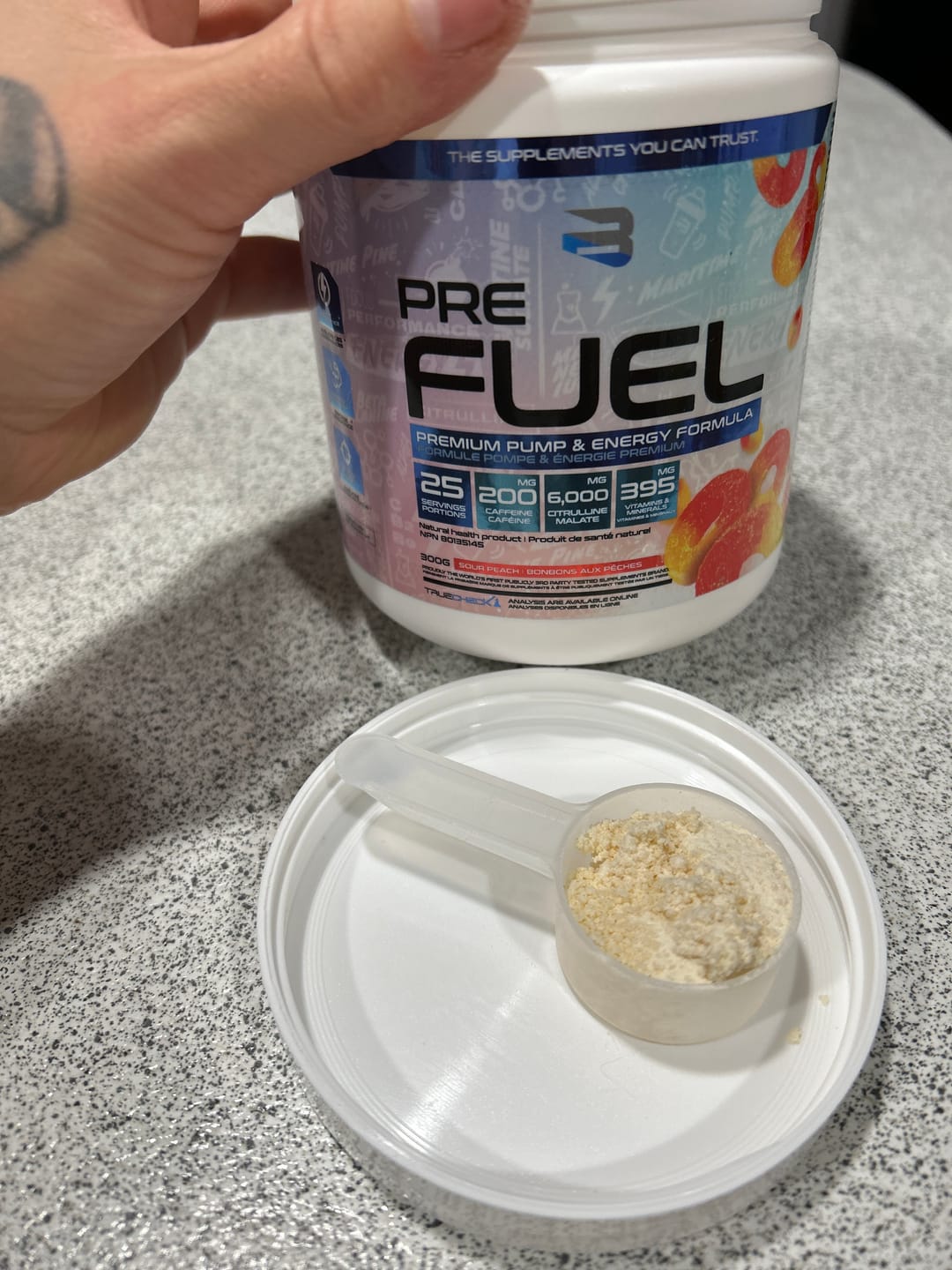 Customer photo review of Pre Fuel