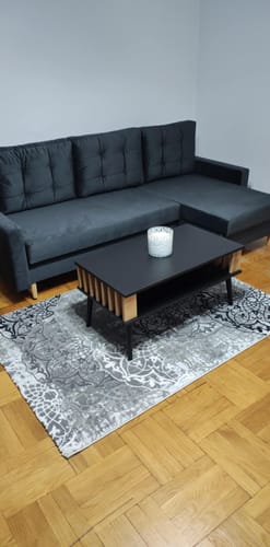 Customer photo review of Narożnik BLANK velvet