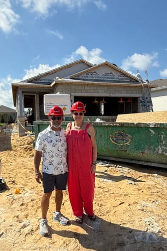 Customer photo review of Linen Wide Summer Jumpsuit ROME