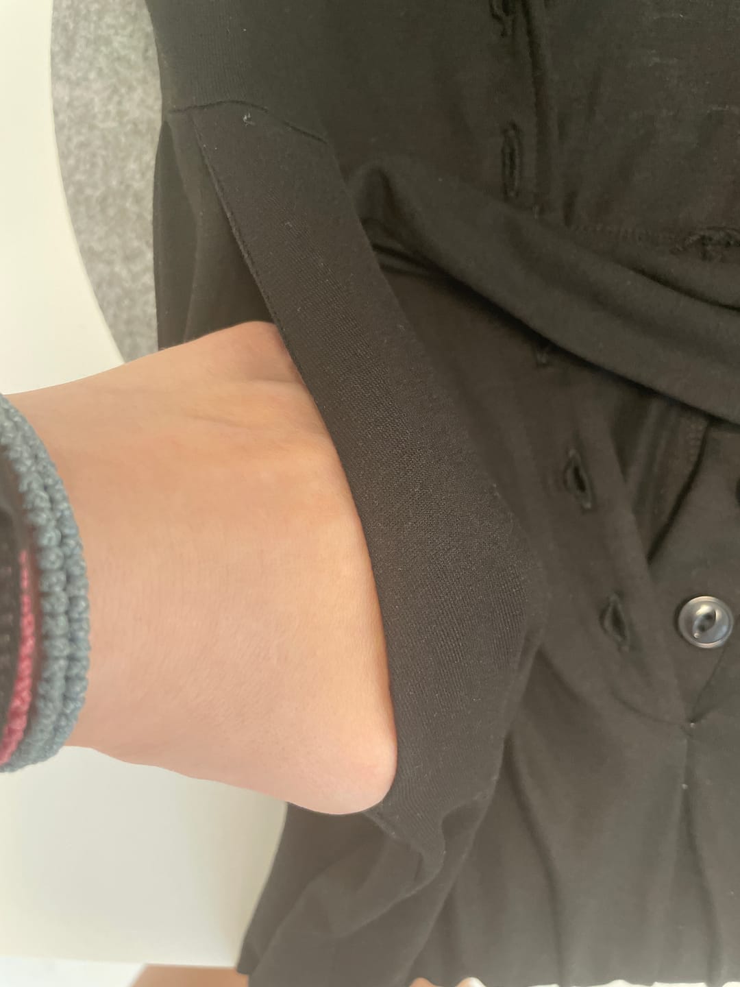 Customer photo review of Sheeva Viskose Classic kjole - svart