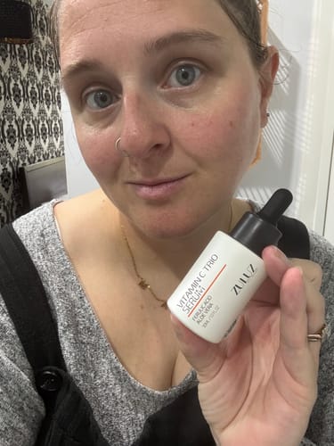 Customer photo review of VITAMIN C TRIO SERUM