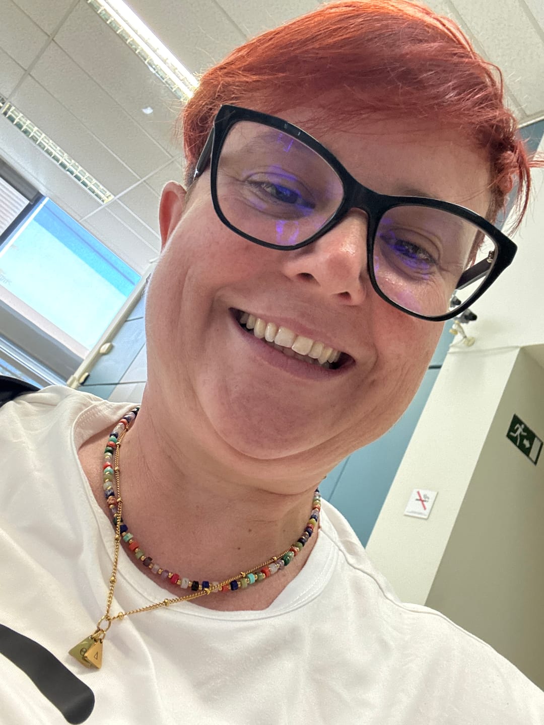 Customer photo review of Necklace: Summer Initials