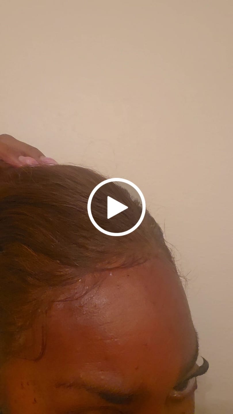 Customer video review of Lace Glue