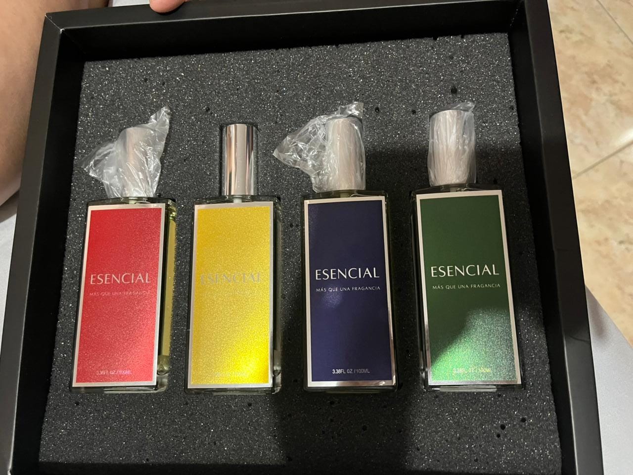 Customer photo review of Set "Más Vendidos Mujer" 4 Perfumes