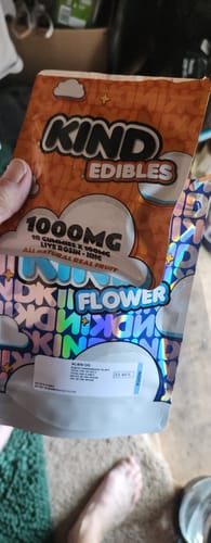 Customer photo review of KIND Cosmic Apple - 1000mg HHC Gummies (Hybrid)
