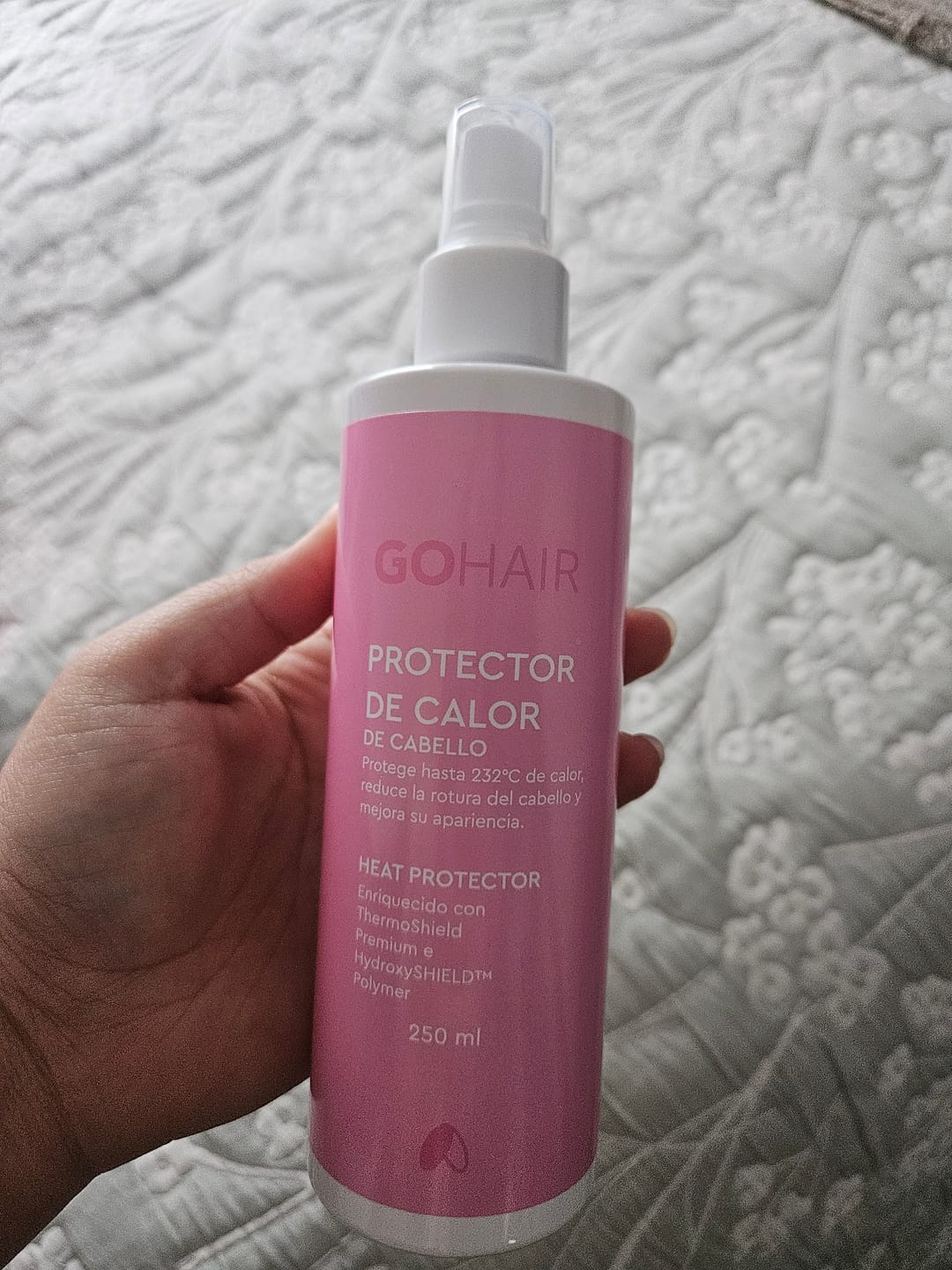 Customer photo review of Protector Térmico 250 ml