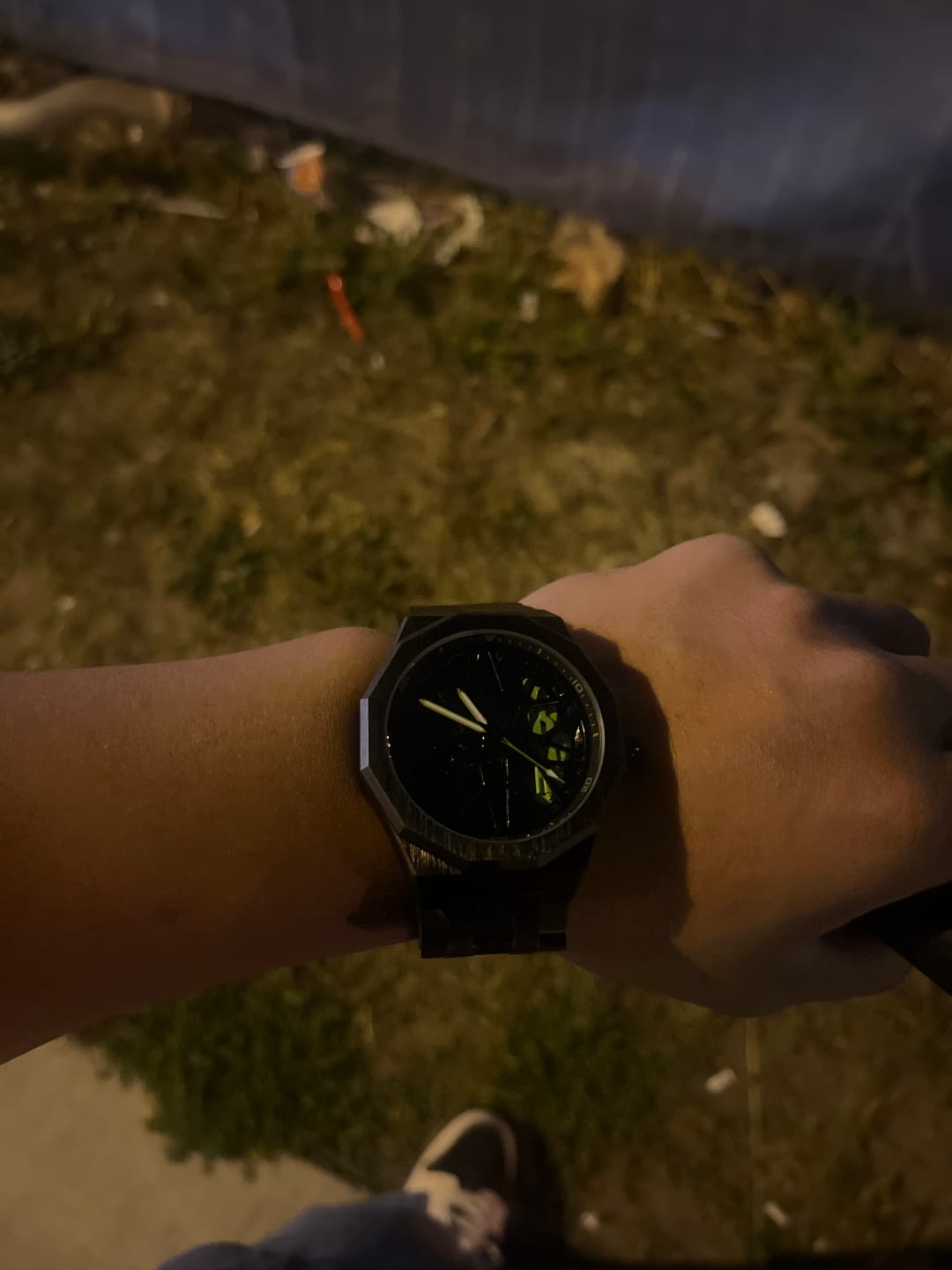 Customer photo review of Petronas G55 - Brushed Steel Strap