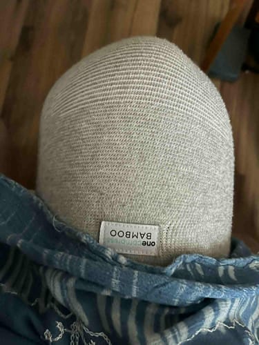 Customer photo review of Premium Bamboo Knee Sleeve (Single)