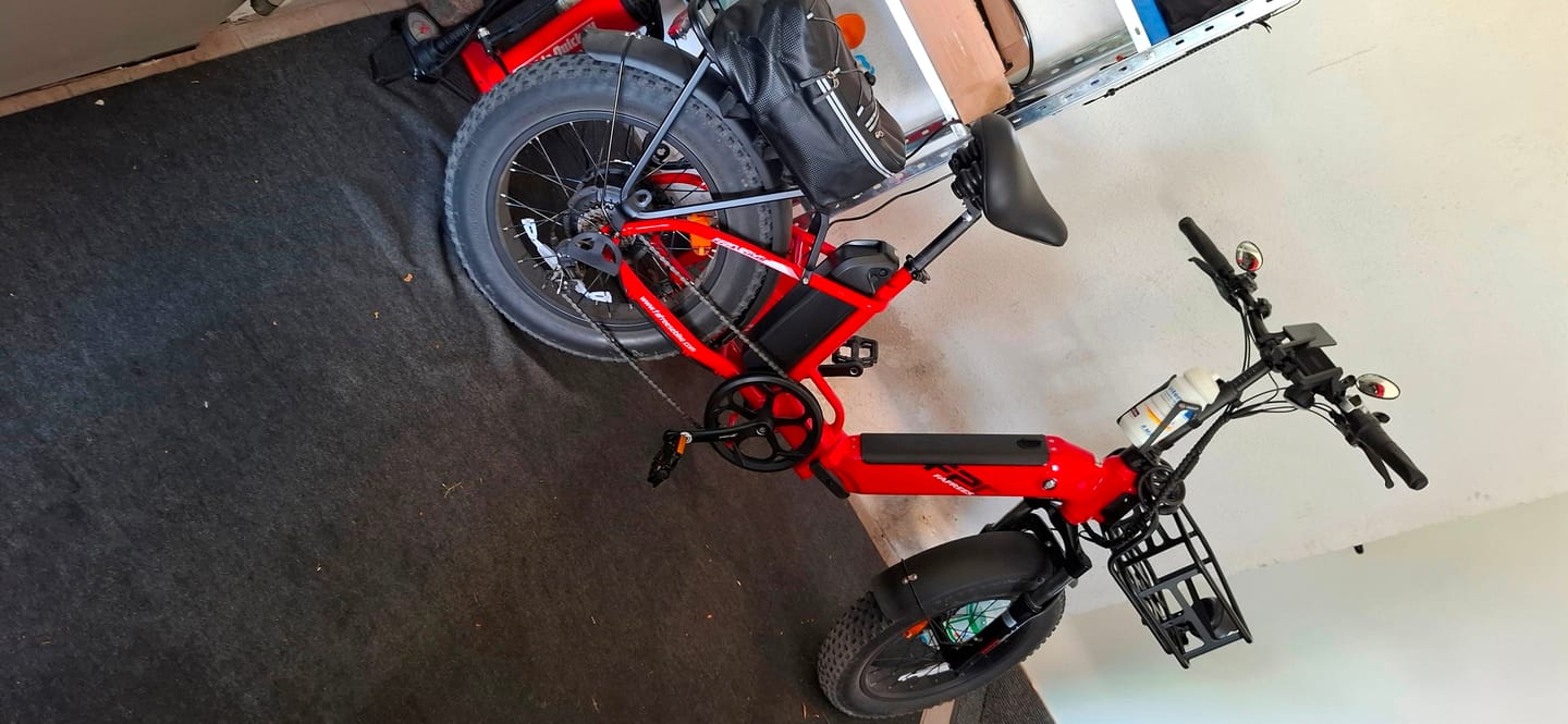 Customer photo review of 12L Waterproof Bicycle Bag (Save more with ebike BUT not for separate sale)