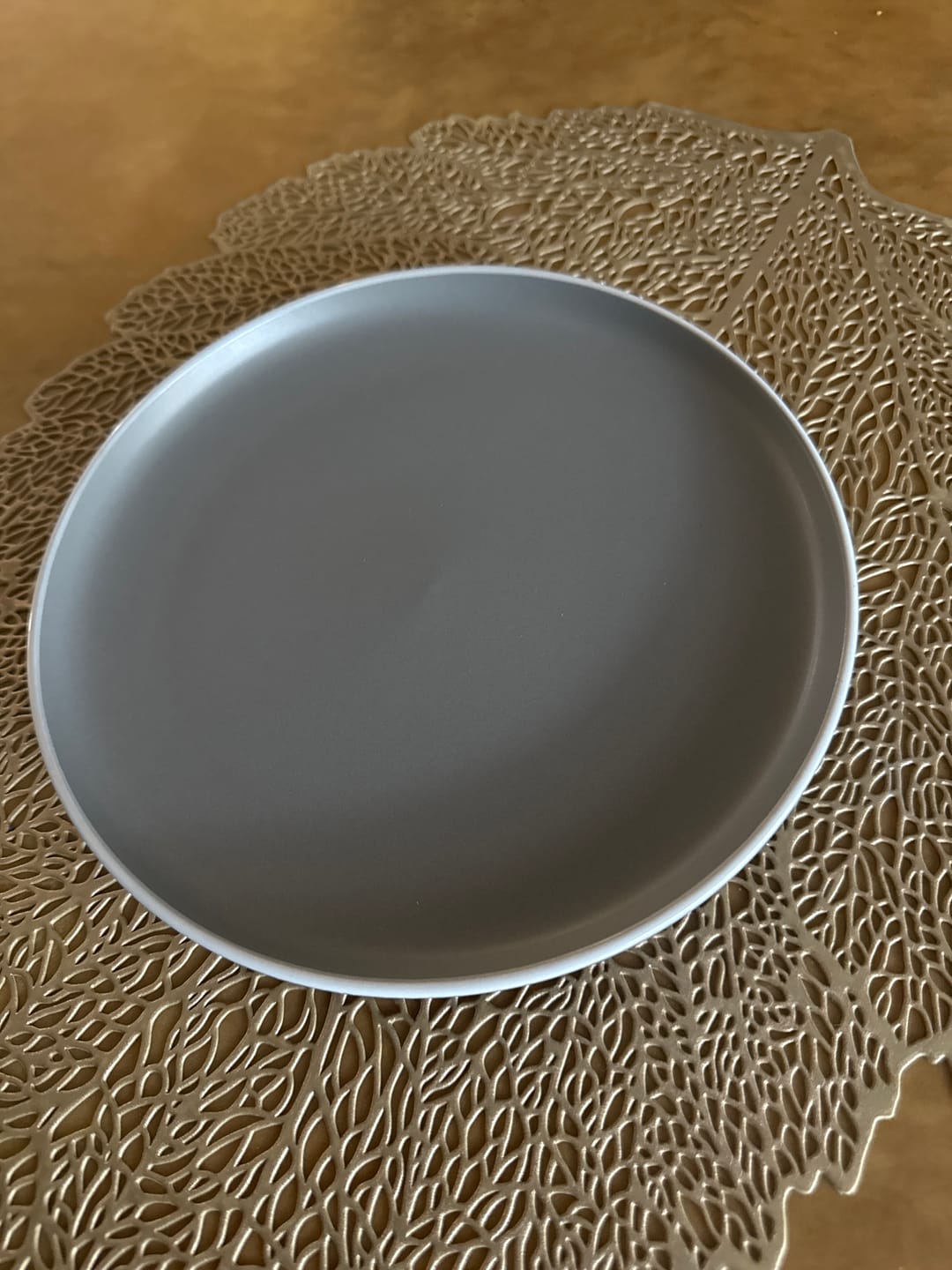 Customer photo review of Plato Postre Sakura De Porcelana Grey 20 cm