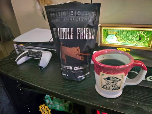 Customer photo review of My Little Friend - Dark Colombian