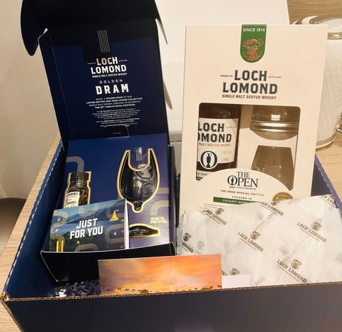 Customer photo review of Open Special Edition Gift Set Royal Portrush
