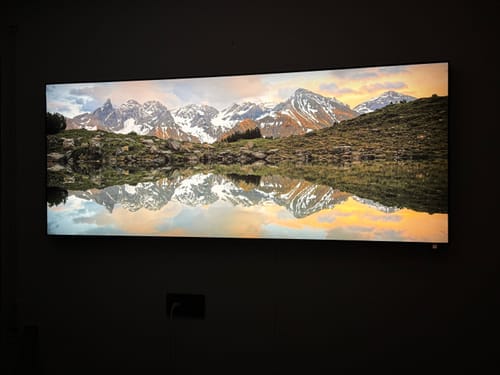 Customer photo review of Canvalight® Leuchtbild | Eigenes Motiv | Panorama