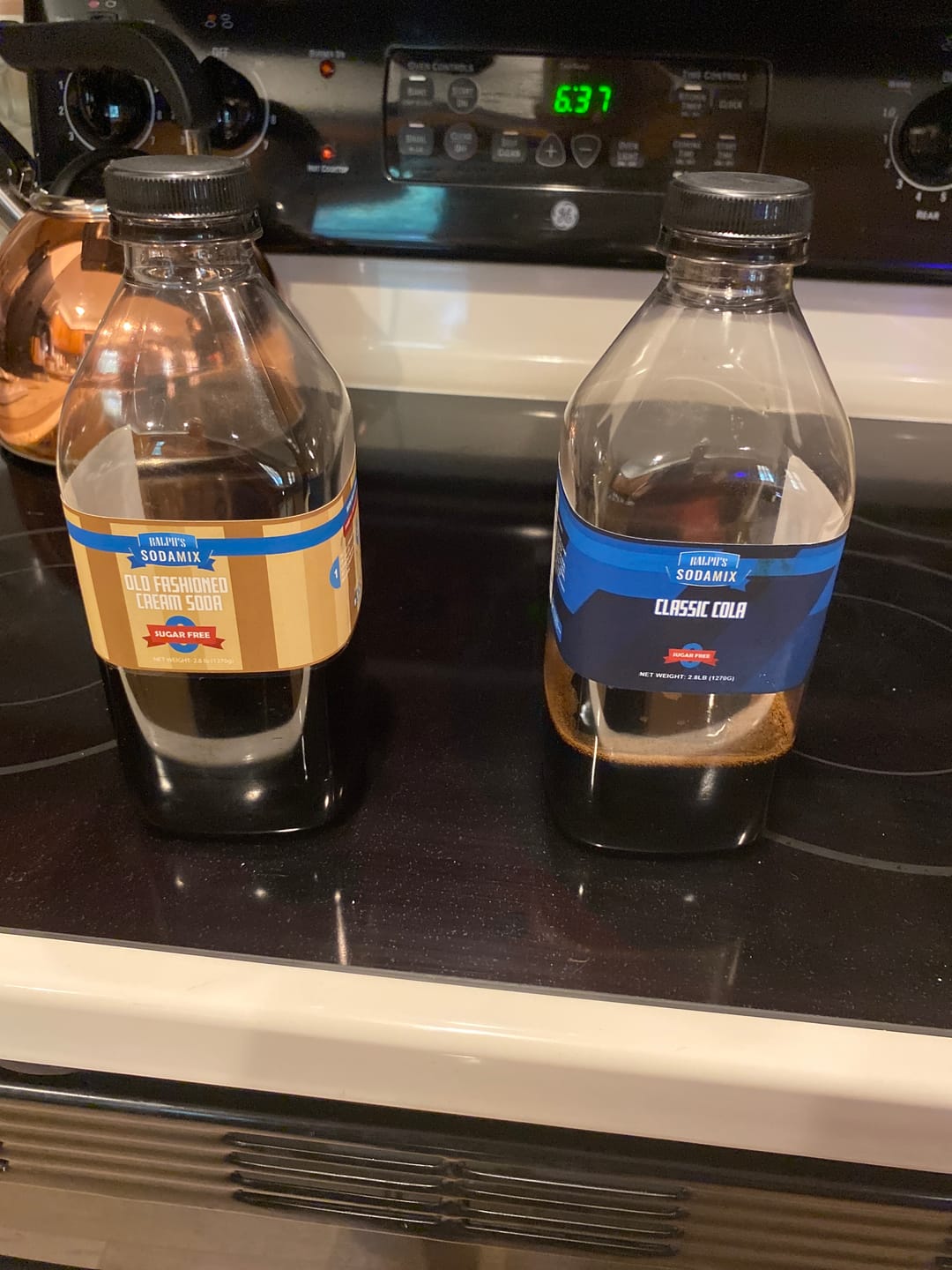 Customer photo review of Classic Cola Sparkling Water Flavoring Syrup