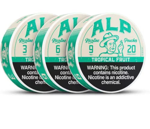 Customer photo review of Tropical Fruit Nicotine Pouches