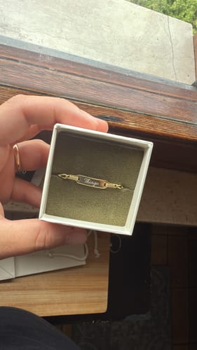 Customer photo review of Bracciale Nome Bimbo
