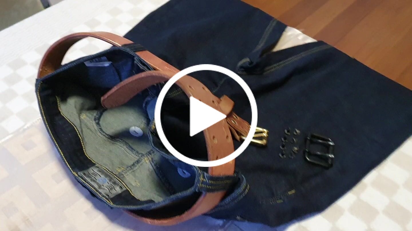 Customer video review of The Unbreakable Belt - The Original - Old World Tan (Hermann Oak tannery)