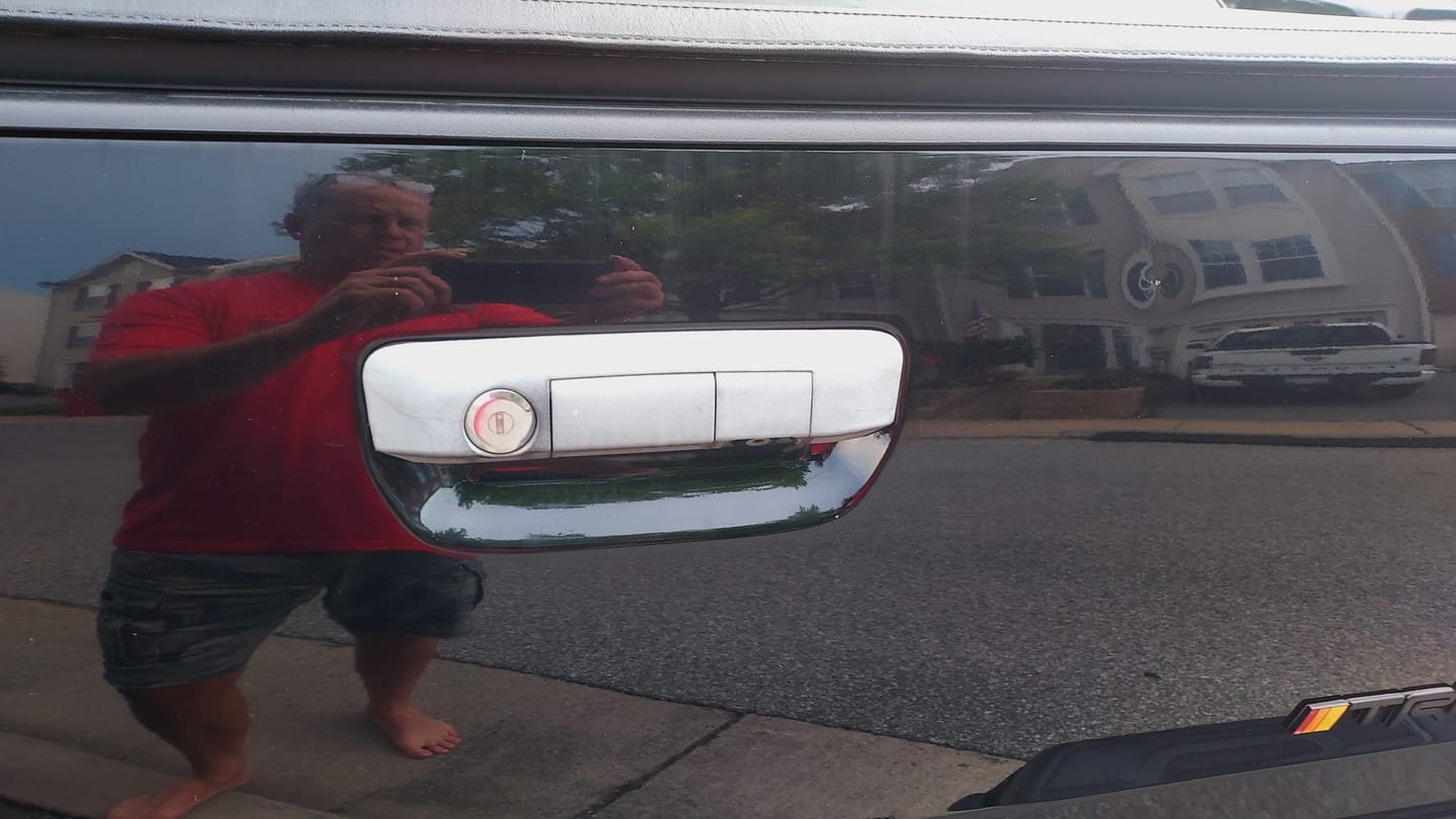 Customer photo review of BLACKLINE® BLACKOUT TRIM & TIRE DRESSING